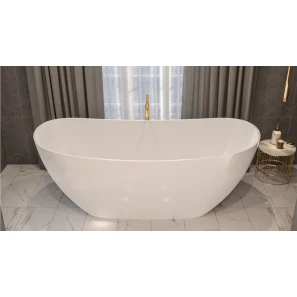 Изображение товара ванна из литьевого мрамора 160x75 см whitecross onyx c 0206.160075.100