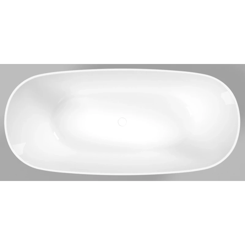 Ванна из литьевого мрамора 160x75 см Whitecross Onyx C 0206.160075.100