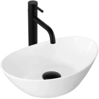 Раковина-чаша Rea Kate REA-U6803 36,5x24,5 см, накладная, белый