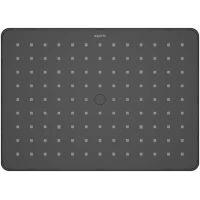 Верхний душ Aquatek AQ2087MB 260x188 мм, черный матовый