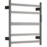 Полотенцесушитель электрический Raglo R350.01.09 550x500, МЭМ правый, графит матовый