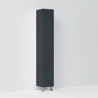 Пенал Am.Pm Gem M90CSR0306GM напольный R, графит матовый