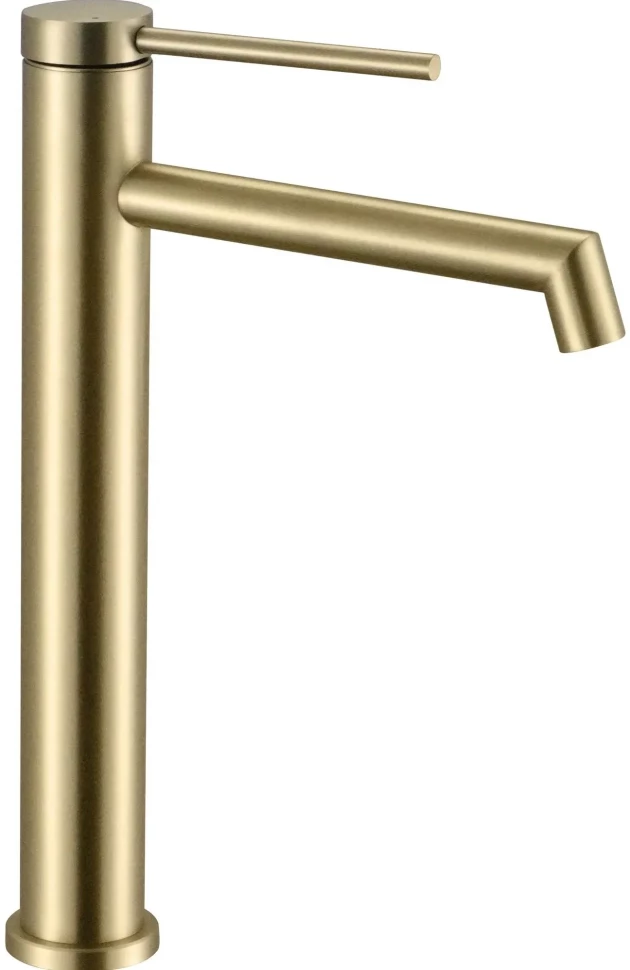 

Смеситель для раковины Rea Foss REA-B5319 без донного клапана, золотой матовый