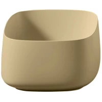 Раковина 43x43 см Artceram Cognac COL006 12 00 giallo zinco