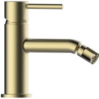 Смеситель для биде Bossini Teo Z00702.043 c донным клапаном, золотой матовый