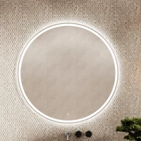 Зеркало Sancos Bella BE1000 100x100 см, с LED-подсветкой, сенсорным выключателем, диммером
