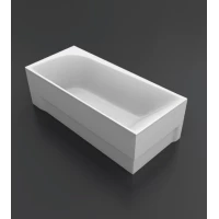 Акриловая ванна 190x90 см левая Vayer Boomerang GL000010853