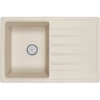 Кухонная мойка Granula 7602, бежевый