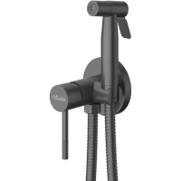 Гигиенический душ Cezares Relax RELAX-DIF-NOP со смесителем, черный матовый