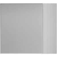 Зеркальный шкаф 80x71 см белый матовый L/R Style Line Стокгольм ЛС-00002324
