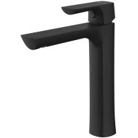 Смеситель для раковины Lemark Ursus LM7209BL с донным клапаном, черный матовый