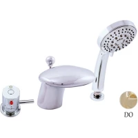 Смеситель на борт ванны термостатический Rav Slezak Dunaj DT271.5SZ