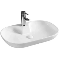 Раковина-чаша CeramaLux 9446 62x42 см, накладная, белый