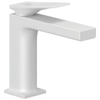 Смеситель для раковины Kludi Decus 542895375 CoolStart, с донным клапаном, белый матовый
