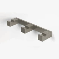 Планка с крючками Colombo Design MiniQ CD137.HPS1 для ванны, нержавеющая сталь