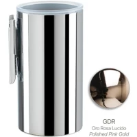 Стакан для зубных щеток Stil Haus Hashi HS10M(17) настенный, розовое золото