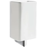 Стакан для зубных щеток Stil Haus Living LV10(08) настенный, хром/белый