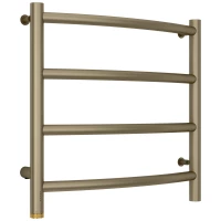 Полотенцесушитель электрический 500x500 золотой шелк МЭМ левый Сунержа Галант 4.0 32-0830-5050