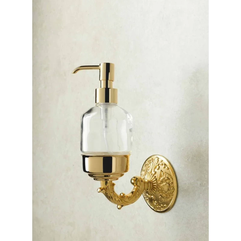 Дозатор для жидкого мыла Stil Haus Noto NT30(16) настенный, золотой