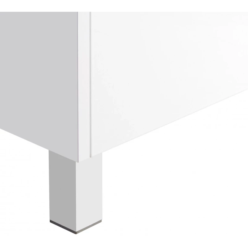 Комплект мебели белый глянец 80 см Акватон Капри 1A230201KP010 + 1WH302251 + 1A230402KP010