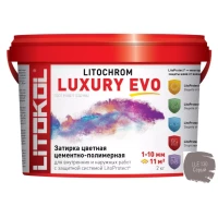 Затирка полимерно-цементная Litokol Litochrom Luxury Evo LLE.130 серый