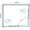 Душевой уголок 80x80 см BelBagno DUE-A-2-80-C-Cr прозрачное Душевой уголок 80x80 см BelBagno DUE-A-2-80-C-Cr прозрачное - 4