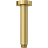 Кронштейн для верхнего душа Kludi A-QA 66515N0-00 150 мм, потолочный, золотой матовый