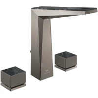 Смеситель для раковины Grohe Allure Brilliant 20672AL0 с донным клапаном, темный графит матовый