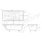 Ванна чугунная Delice Haiti Luxe DLR230636-AS 150x80 см, с антискользящим покрытием, белый - 2