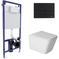 Комплект подвесной унитаз Berges Sigma + система инсталляции Berges Novum L5 043400