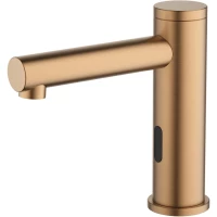 Смеситель для раковины Timo Saona 2313/19F сенсорный, розовое золото матовый