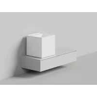 Раковина-чаша Salini S-Sense Armonia Square Top 03 130513TG 45x45 см, накладная, белый глянец