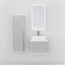 Зеркальный шкаф 45,5x85,5 см французский серый R Jorno Pastel Pas.03.46/GR - 5