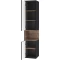 Пенал Brevita Bergen BER-05035-02-19-ПоЛ подвесной L, черный матовый/дуб галифакс - 4