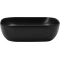 Раковина-чаша Brevita MLN-320328MB 46x32,5 см, накладная, черный матовый - 3