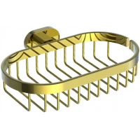 Полка для ванной Wonzon & Woghand WW-8424-LG 20,5 см, золотой