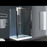 Душевой уголок без поддона 140x90 см Royal Bath RB-L-2011-1400-9R прозрачное