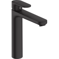 Смеситель для раковины Hansgrohe Vernis Blend 71552670 с донным клапаном, черный матовый