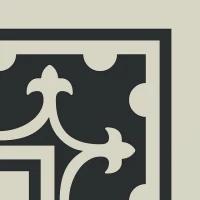 Декор Ribesalbes Esquina Pasion Blanco 20x20