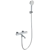 Термостат для ванны Wonzon & Woghand WW-B3029-A1-CR с душевым гарнитуром, хром