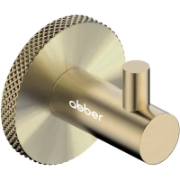 Крючок Abber Pol 316 AA1950BG для ванны, золотой матовый