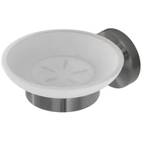 Мыльница Cezares Relax RELAX-SODS-GM настенная, оружейная сталь матовый