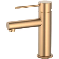 Смеситель для раковины Timo Saona 2361/19F CoolStart, розовое золото матовый