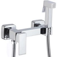 Гигиенический душ D-Lin D180201 со смесителем, хром