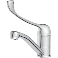 Смеситель для кухни Lemark Project LM4637C медицинский, локтевой, хром
