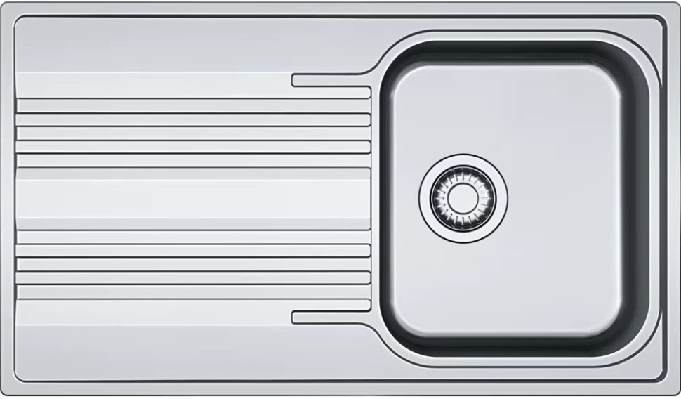 Кухонная мойка Franke Smart SRX 611-86 полированная сталь 101.0383.480