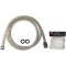 Душевой шланг 150 см пакет Argo PVC Espiroflex White AGD 22.130CW 150 P - 2