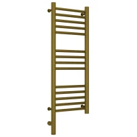 Полотенцесушитель электрический 800x300 состаренная бронза МЭМ левый, перемычка прямая Сунержа Богема 3.0 05-5804-8030