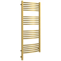 Полотенцесушитель электрический 1200x500 состаренная латунь МЭМ левый Сунержа Аркус 3.0 051-5704-1250