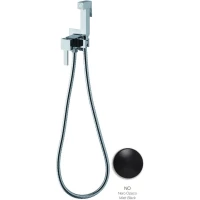 Гигиенический душ Emmevi 176/NEO со смесителем, черный матовый